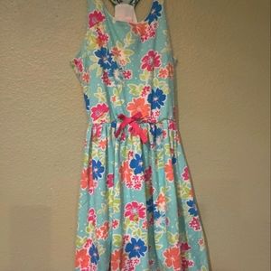 Tommy Bahama girls tropical floral sundress size 7/8